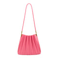 Carrie Pleated Vegan Shoulder Bag