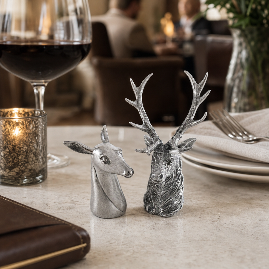 Stag and Doe Salt & Pepper Set