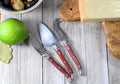 Laguiole 3-Piece Pakkawood Cheese Knife Set