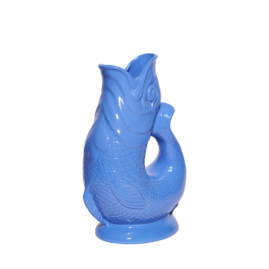 Sea Blue Gluggle Jug