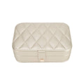 Leah Quilted Travel Jewelry Organizer