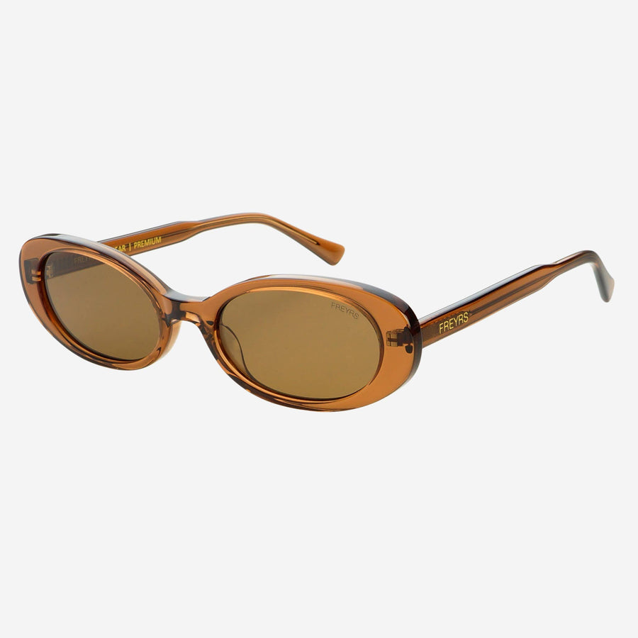 Mimi Acetate Oval Sunglasses