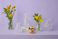 Tall Hobnail Jug | Clear Quartz | 1.2L | Bohemian Crystal