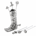 Western Boot Cheese Pick Set