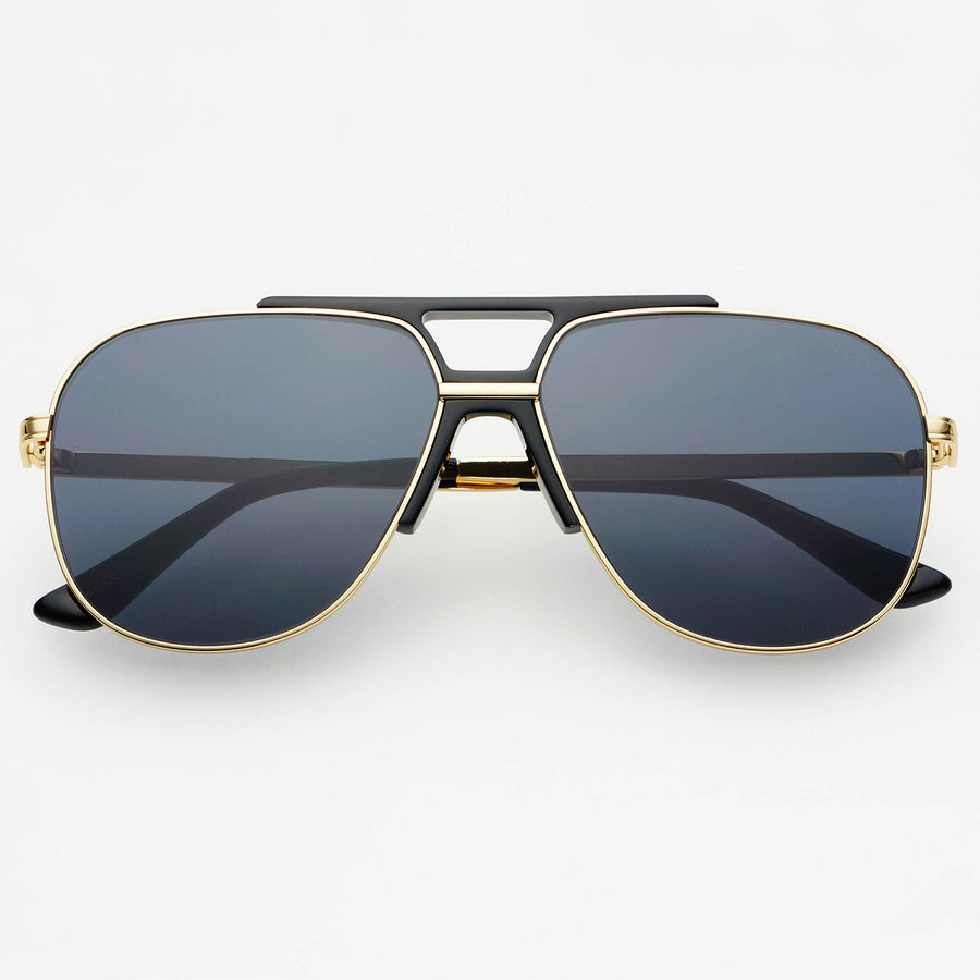 Logan Acetate Aviator Unisex Sunglasses