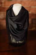 Solid Fringe Scarf