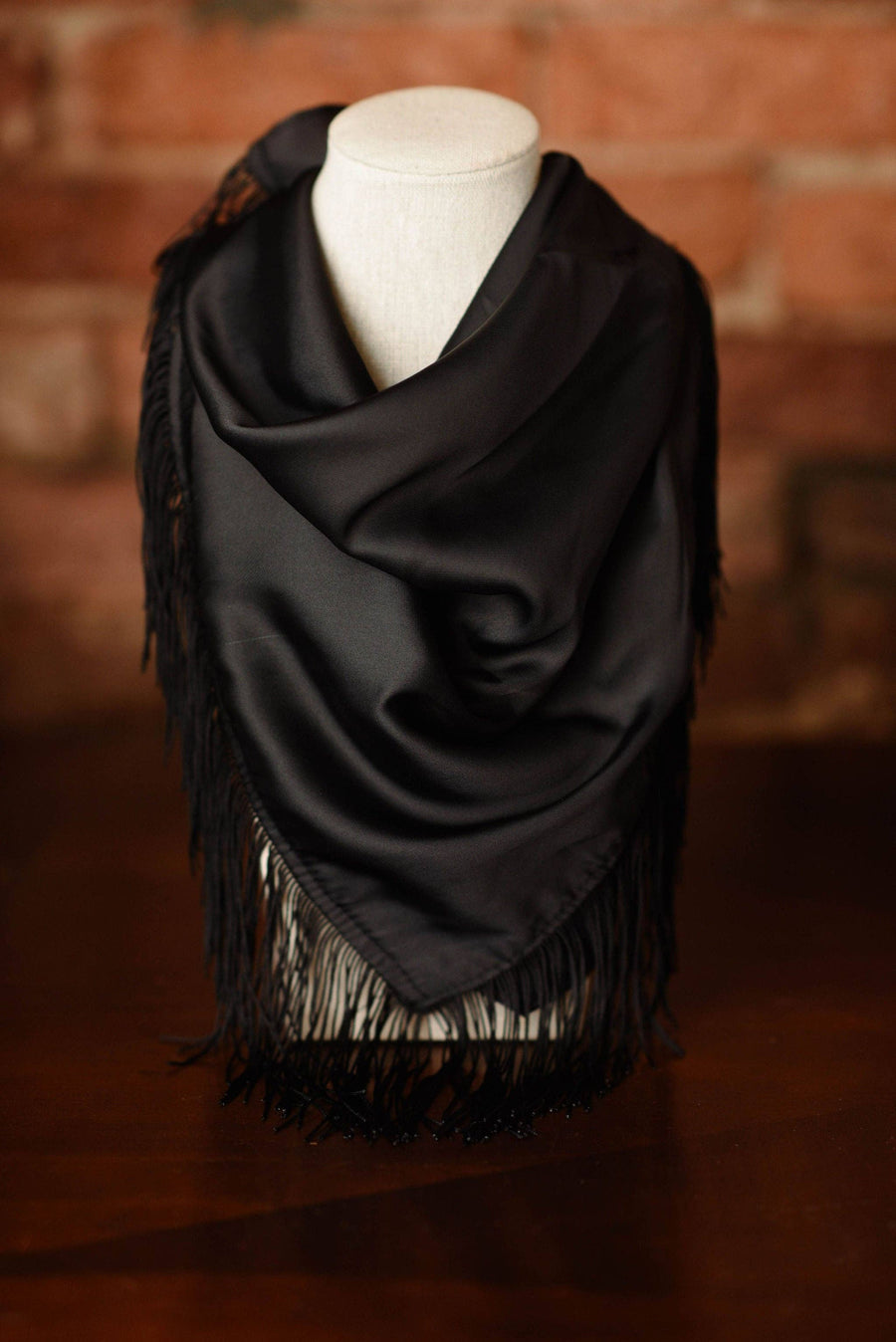 Solid Fringe Scarf