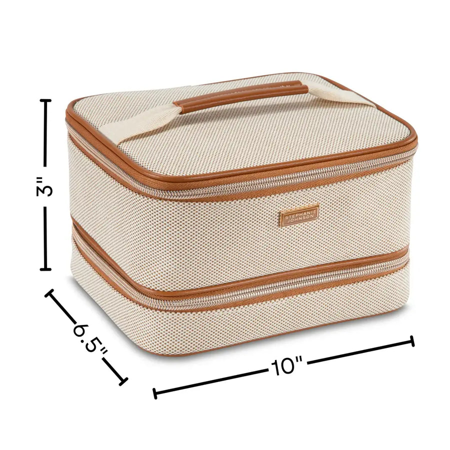 Tropea Ivory Jenny Train Case