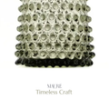 Tall Hobnail Jug | Moss Green | 1.2L | Bohemia Crystal