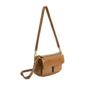 Aria Mocha Recycled Vegan Shoulder Bag