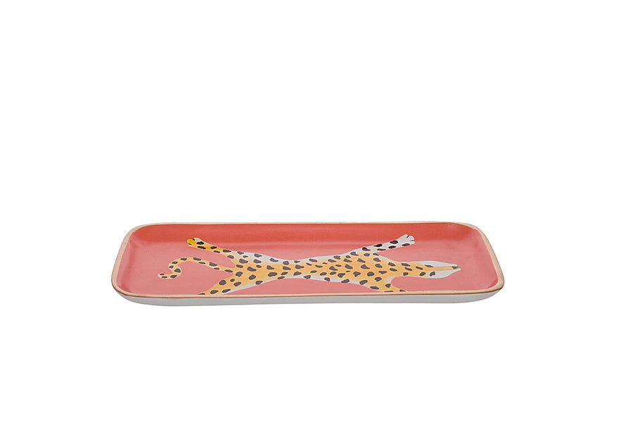 Small Leopard Tray