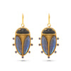 Scarab Petite Drop Earrings
