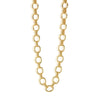 Cleopatra Regal Link Necklace, 32" - Gold
