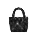 Amelia Top Handle Beaded Bag