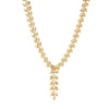 Golden Laurel Convertible Necklace, 16"+2" - Gold