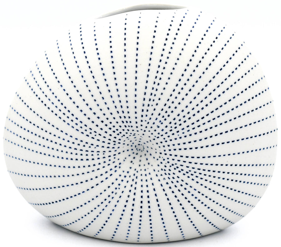 DIVA ROUND MINI S-Handcrafted Porcelain Bud Vase