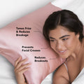 Satin Pillowcase Standard - Blush
