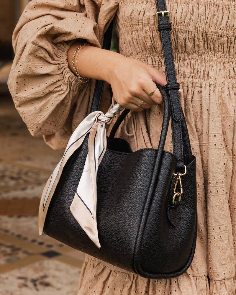 Mini Tote Bag - Black | Steffie