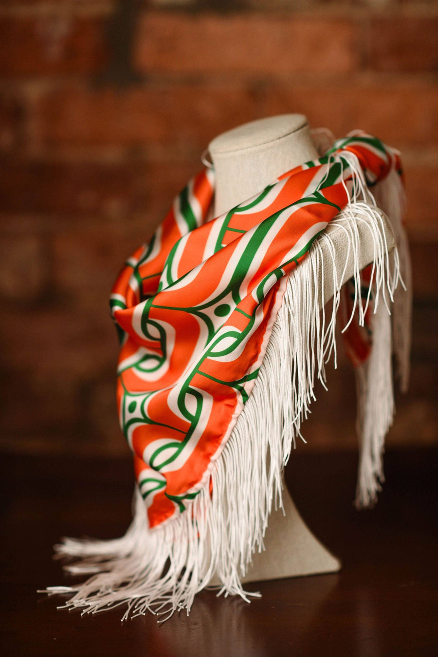 Game Day Fringe Scarf