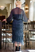Elisa Silk Ruffle Skirt (SL201)