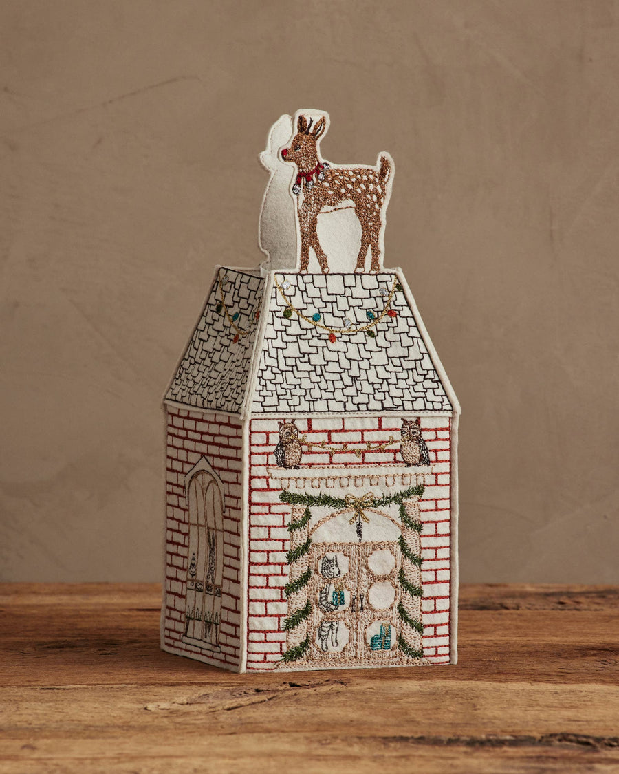 Home for the Holidays Tissue Box Cover