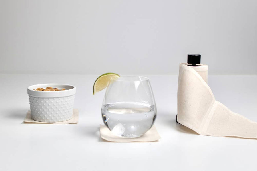 Cocktail Napkins | Sandalwood Disposable Cotton