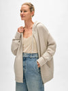 Cashmere Luxe Double Zip Boyfriend Hoodie