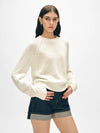 Cotton Blend Beachy Crew