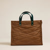 Medium Mimi Bag | Leather Luggage Quilted