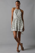 High/Low Halter Dress