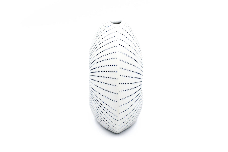 DIVA ROUND MINI S-Handcrafted Porcelain Bud Vase
