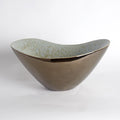 Marta's Bowl - Bronze Reactive Blue