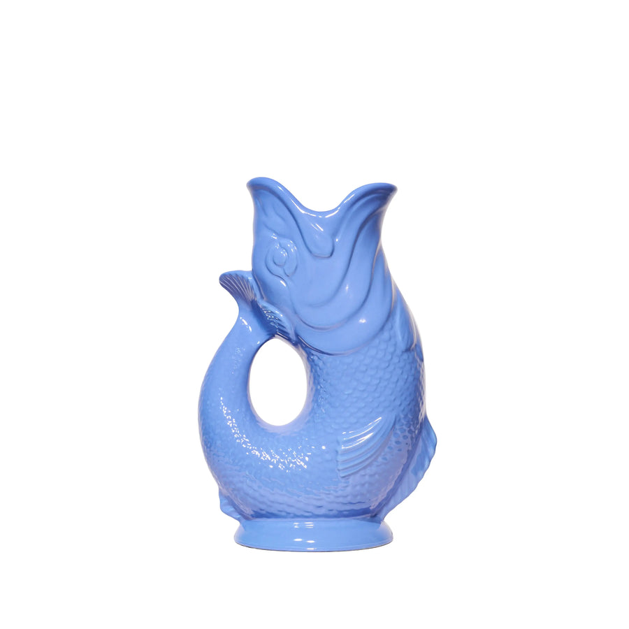 Sea Blue Gluggle Jug