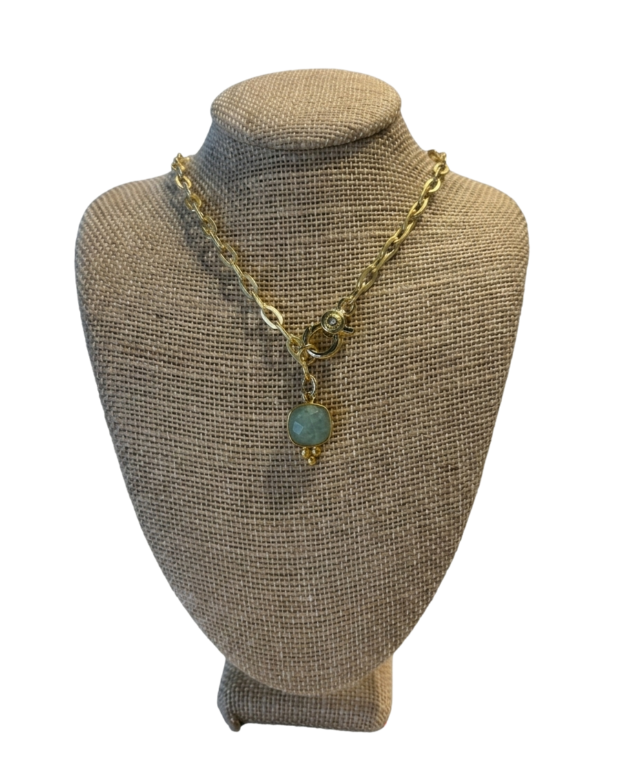 Petite Amazonite Necklace