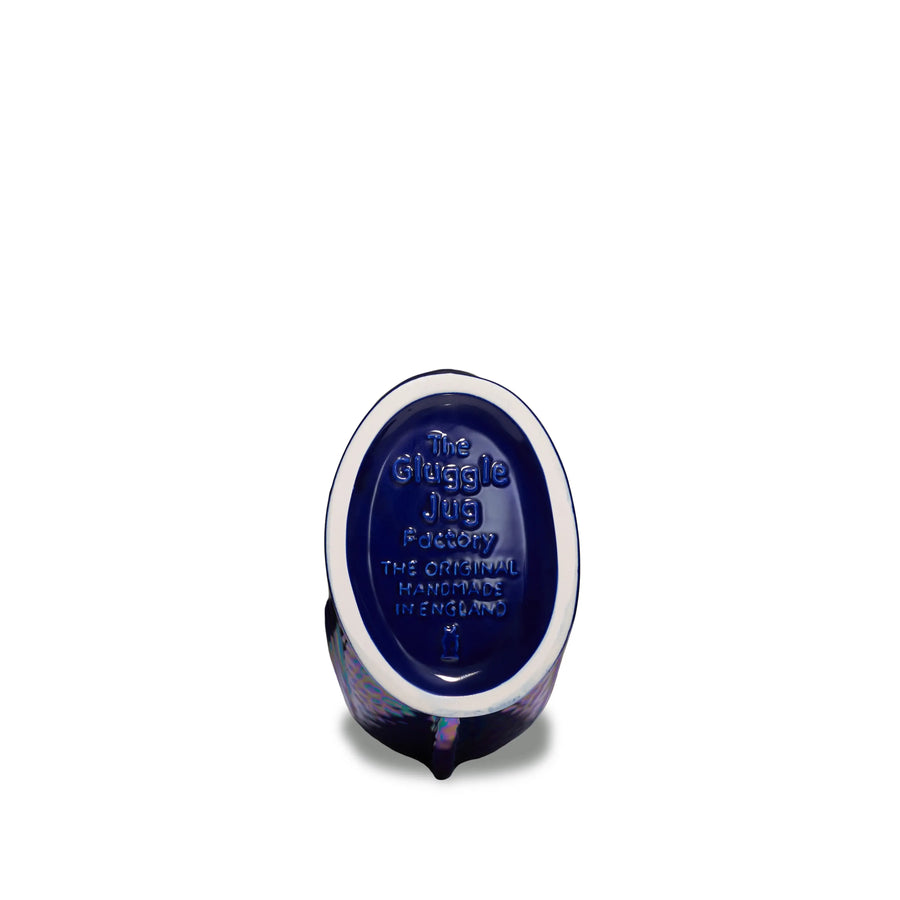 Cobalt Lustre Gluggle Jug