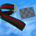 Red and Green Wristlet