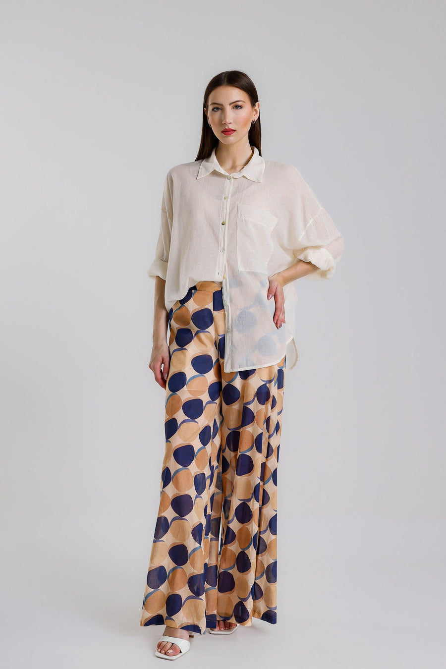 Daphne Cotton Voile Blouse (BLS153)