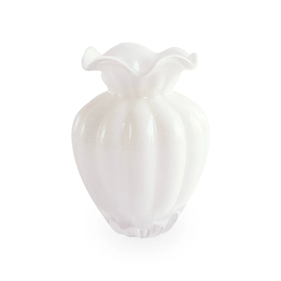 GLASS Vento Medium Vase (Cream)