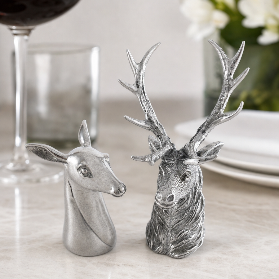 Stag and Doe Salt & Pepper Set