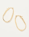 Isle of Hope Hoop Earrings Gold