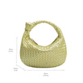 Drew Red-White Small Recycled Vegan Top Handle Bag