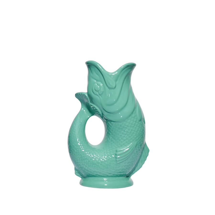 Sea Green Gluggle Jug