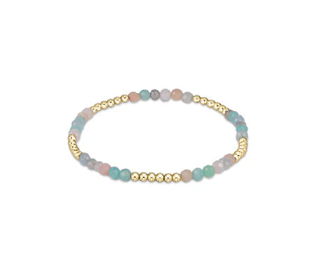 Blissful Pattern 2.5mm Bead Bracelet - Hot Mess Spring 2025