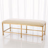 Quad Pod Bench w/Muslin Cushion