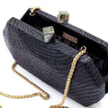 Handwoven Clutch - Sarsuela Classic, Black | LIKHA