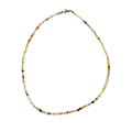 Dainty Gumball Gemstone Necklace