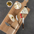 French Home Laguiole 3-Piece Tortoise Shell Cheese Knife Set