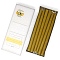 12" Hand Dipped Unscented Taper Candles - 39 Colors USA Made