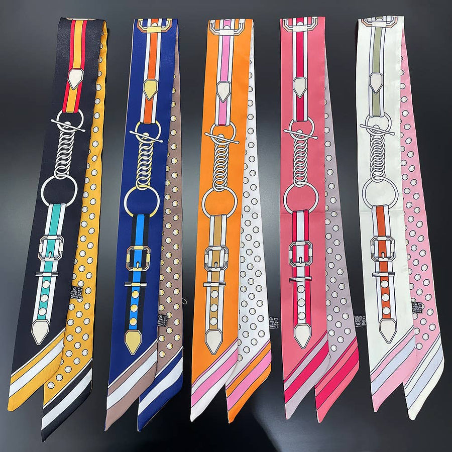 Chain Ribbon Scarf