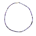 Dainty Gumball Gemstone Necklace